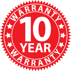 10 year warranty