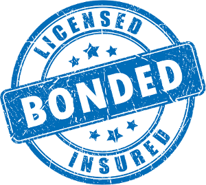 licensed insured bonded badge