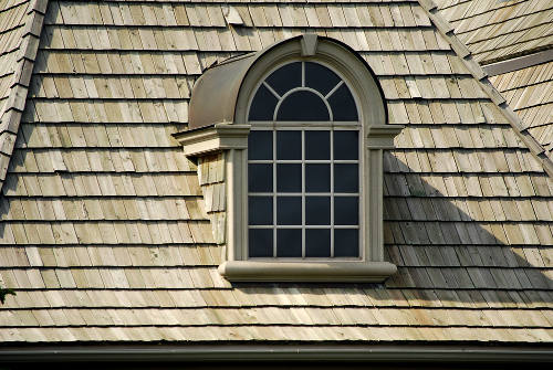 wood shingle roof